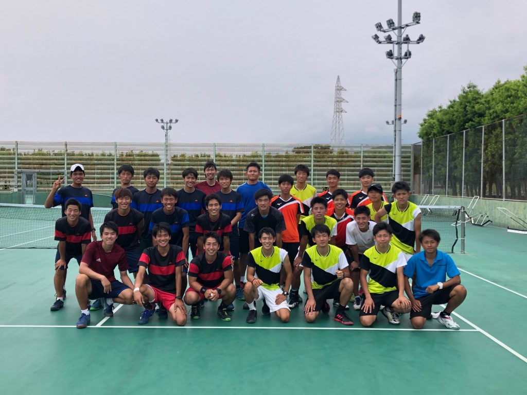 練習試合vs長崎国際大学 鹿屋体育大学テニス部